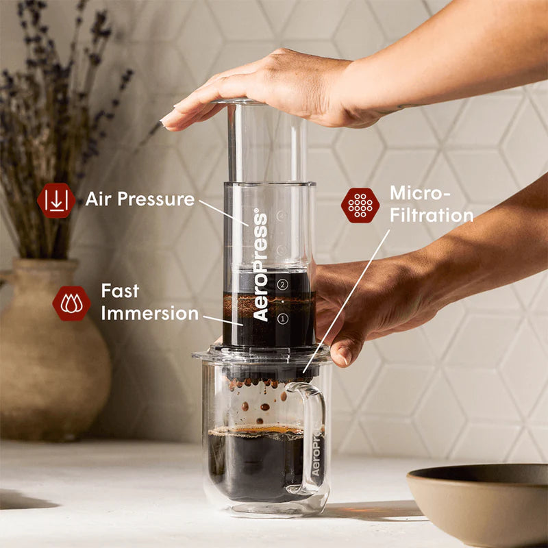 AeroPress Coffee Maker - Clear