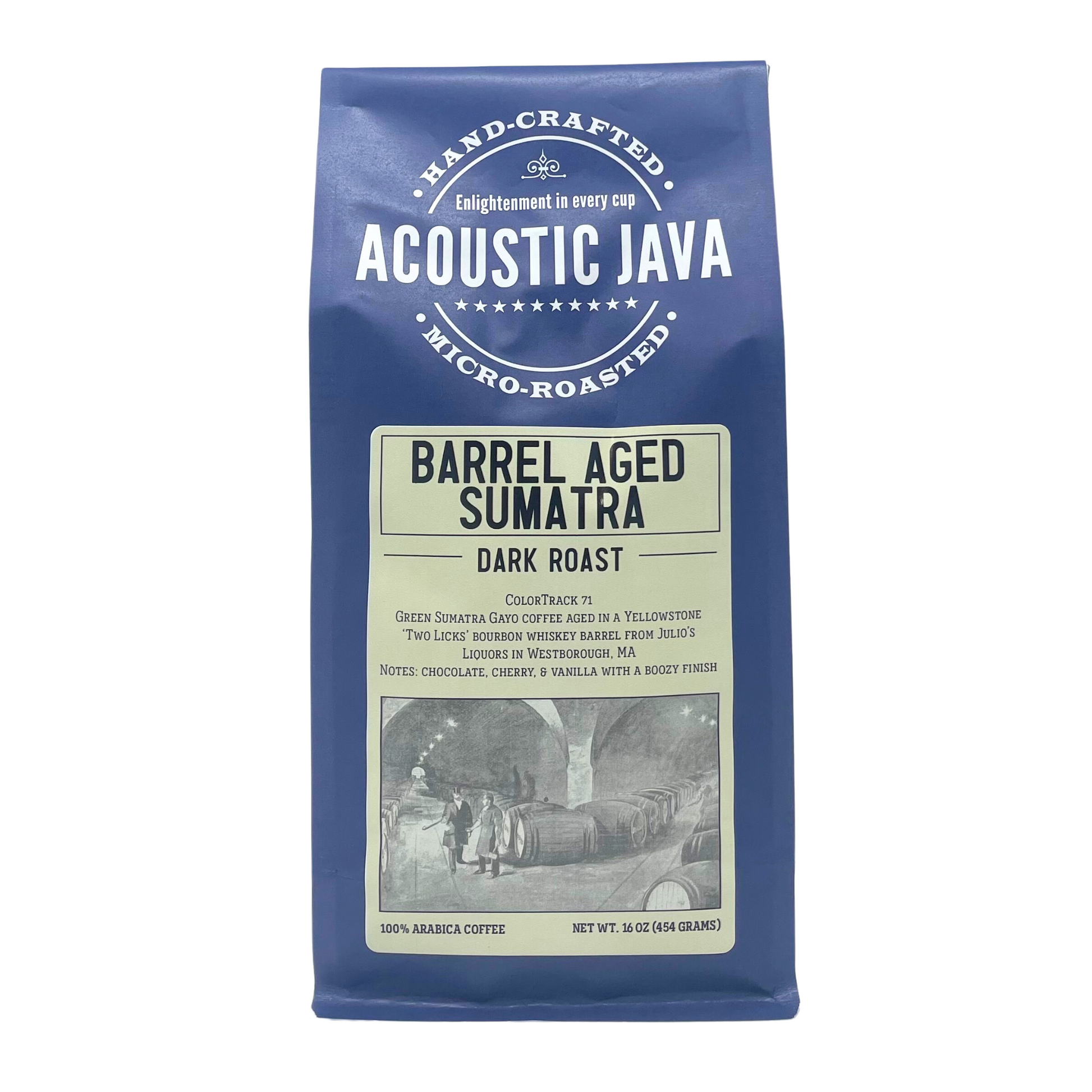 Barrel Aged Sumatra – Acoustic Java Barrel Aged Sumatra – Acoustic Java