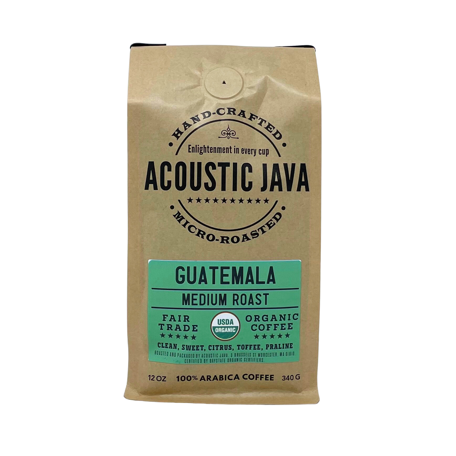Java Packet Roasted Medium Roast – Acoustic Java