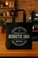 Acoustic Java Tiger Tote