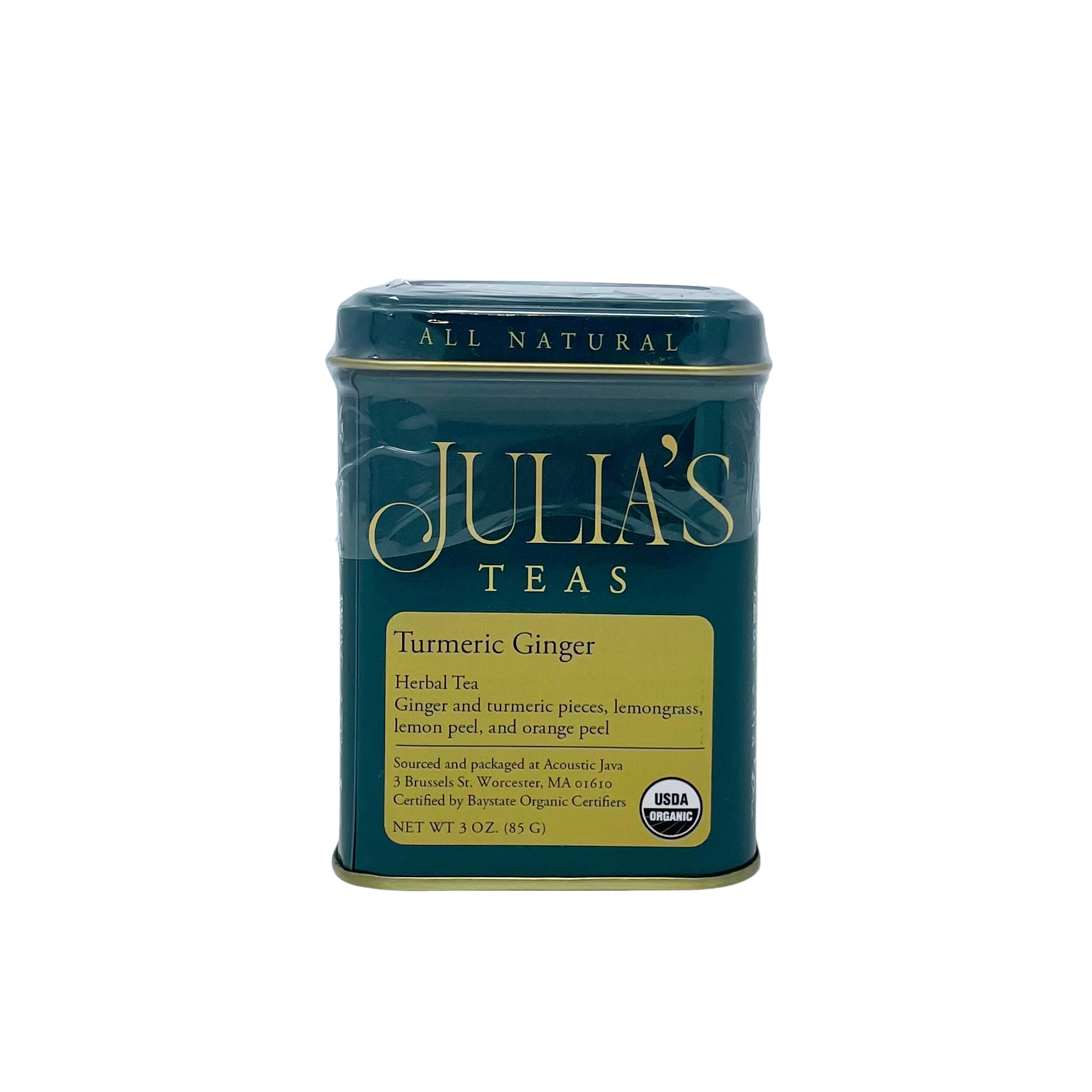 Herbal Turmeric Ginger (Organic) – Acoustic Java